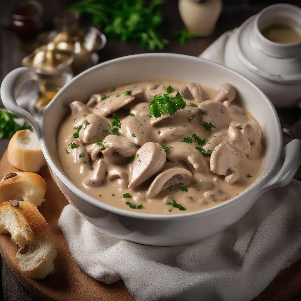 Strogonoff de Frango Cremoso: O Método Definitivo que Elimina o Erro que 90% das Pessoas Cometem