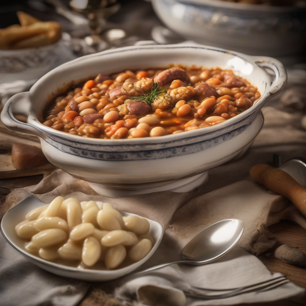 Cassoulet Tradicional: A Receita Francesa Robusta que Aquece a Alma em Cada Garfada