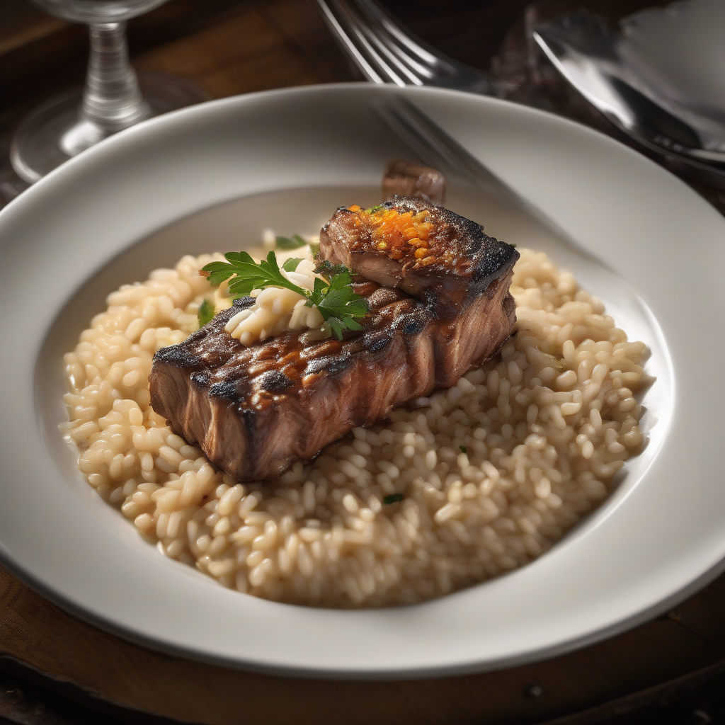 Risoto de Costela Braseada: A Receita Gourmet de Conforto que Vai Revolucionar Seus Domingos