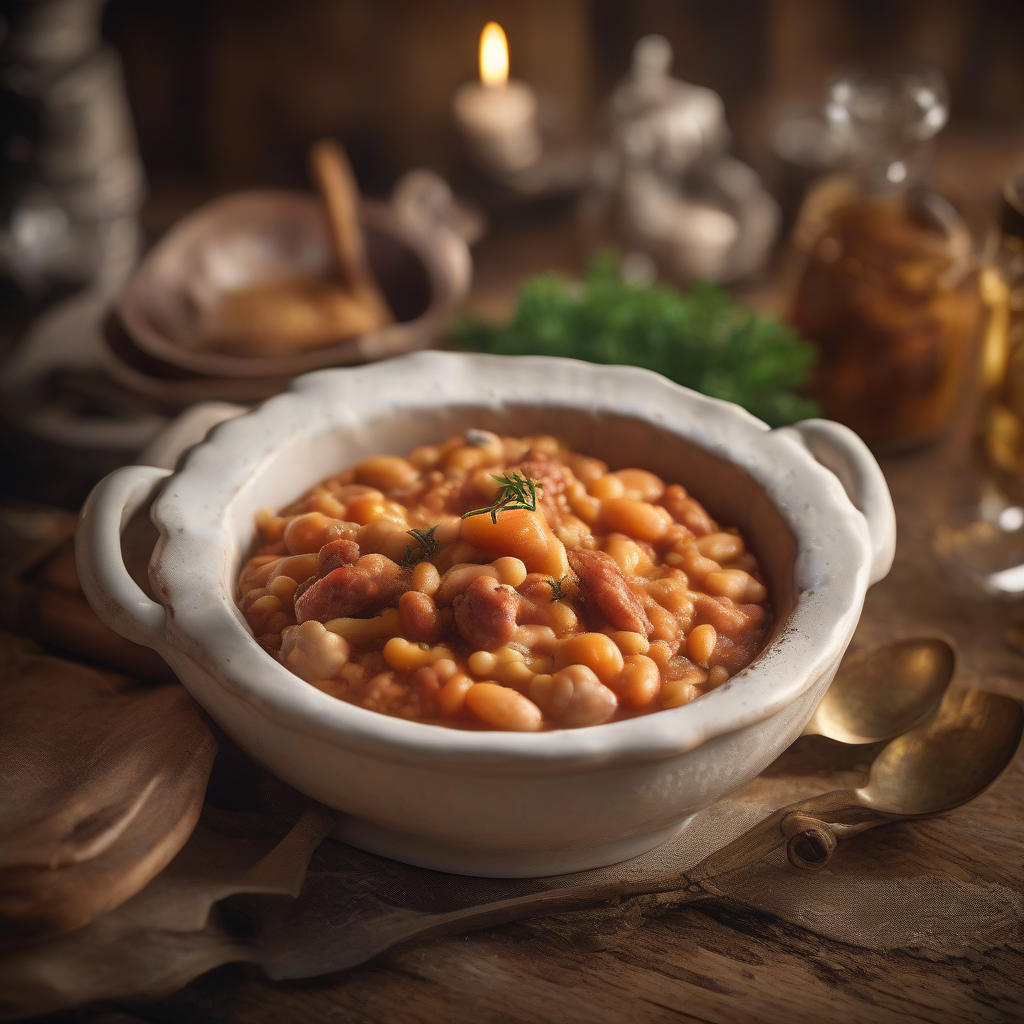 Cassoulet Tradicional: A Receita Francesa Robusta que Aquece a Alma em Cada Garfada